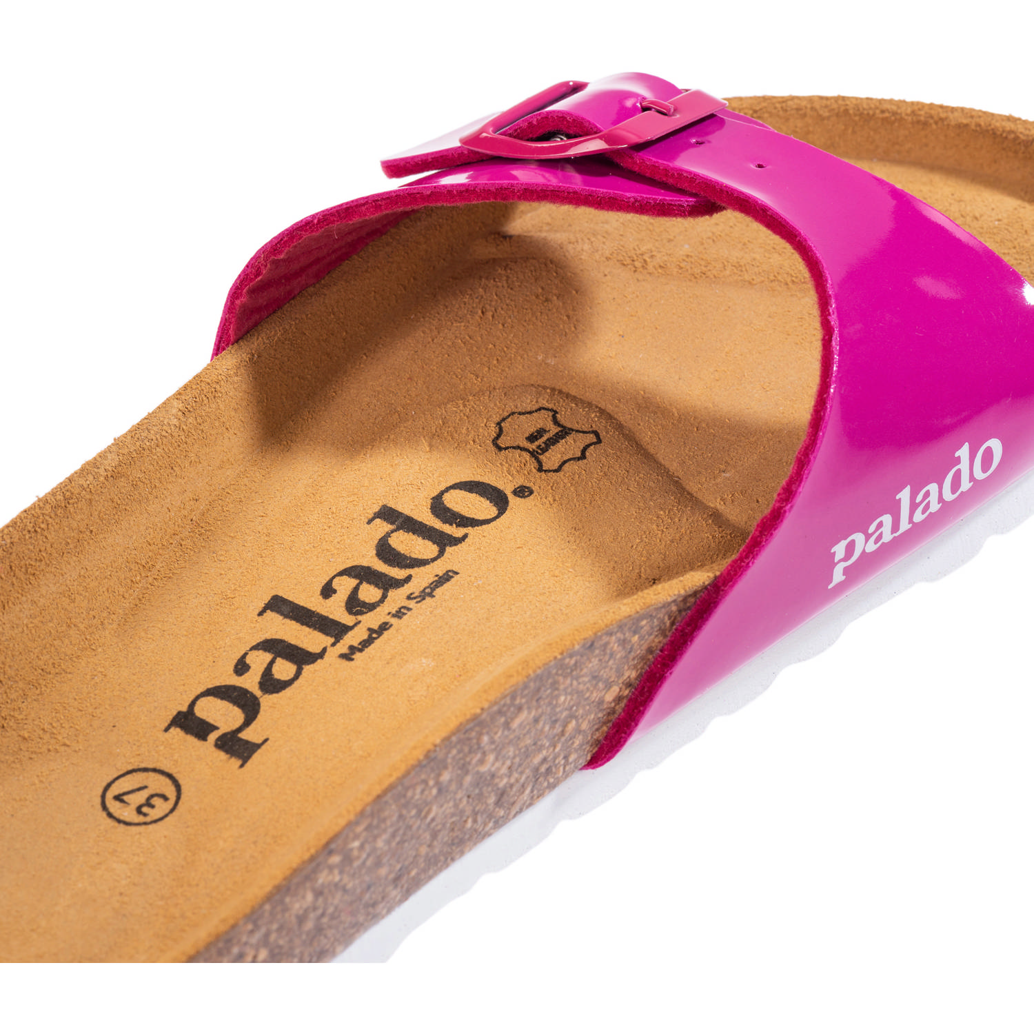 Palado Malta Lack, Pantoletten, Damen, Fuchsia