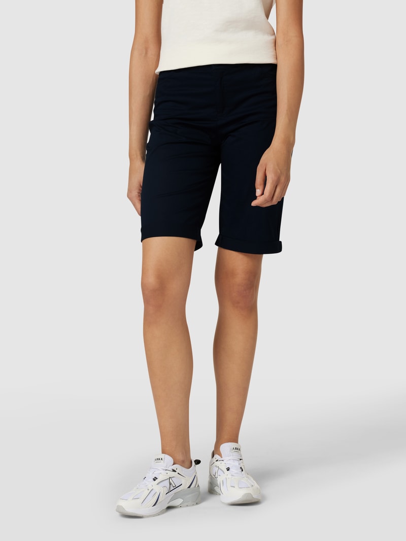 Shorts mit Eingrifftaschen in dunkelblau
