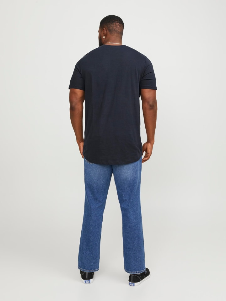 JACK & JONES PLUS T-shirt in Navy Blazer günstig kaufen