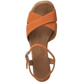 Unisa Plateau Sandale Clementine in orange