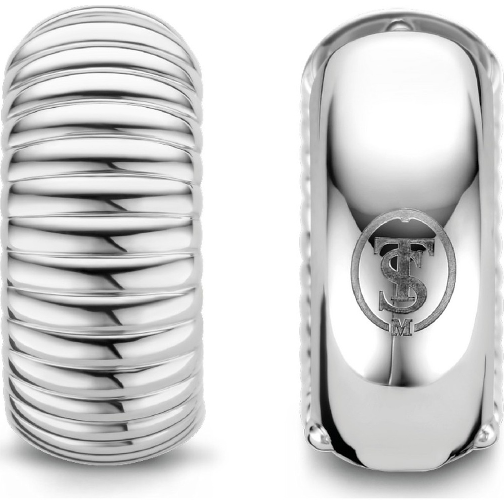 TI SENTO - Milano Créoles 925 Argent Boucles d'oreilles