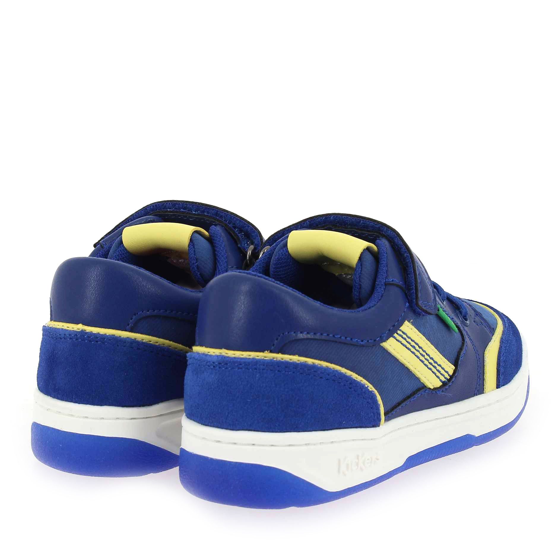 Kickers  KOUIC - Bleu Jaune