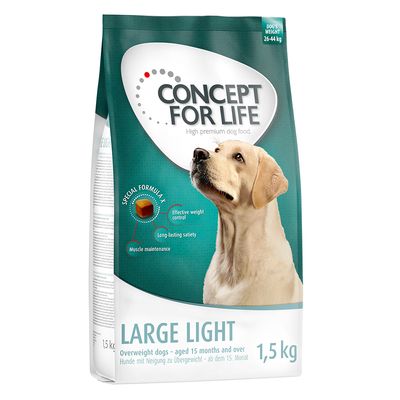 4 x 1 kg / 1.5 kg Concept for Life zum Sonderpreis!