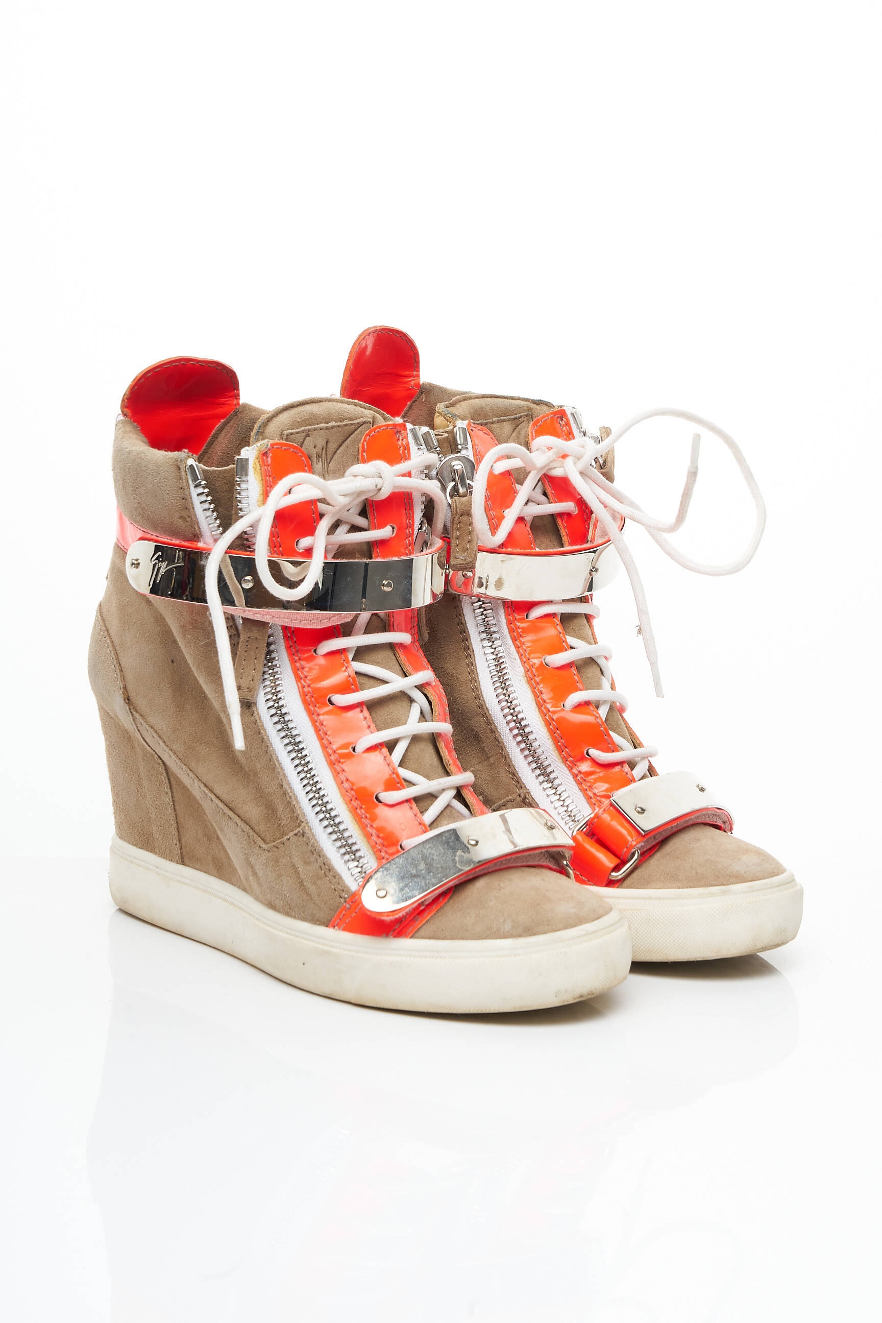 Giuseppe Zanotti Bottines Femme couleur beige