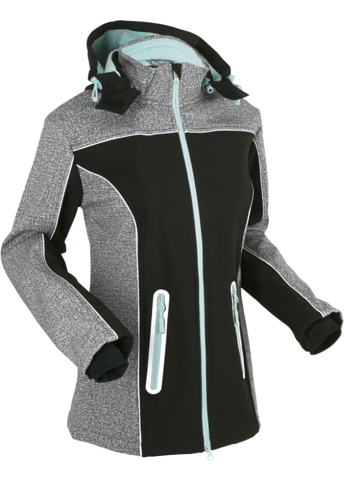 Softshelljacke mit reflektierenden Details