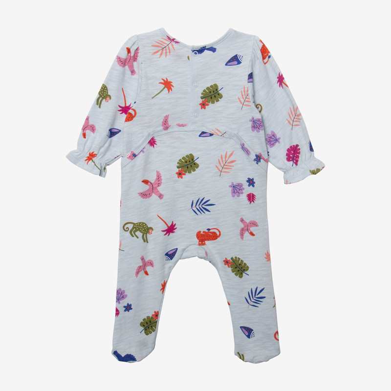 Pyjama bébé fille exotique bleu Catimini