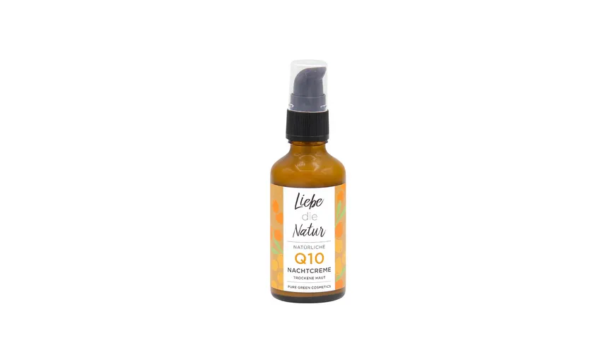 LIEBE DIE NATUR - natürliche Nachtcreme Q10 50 ml
