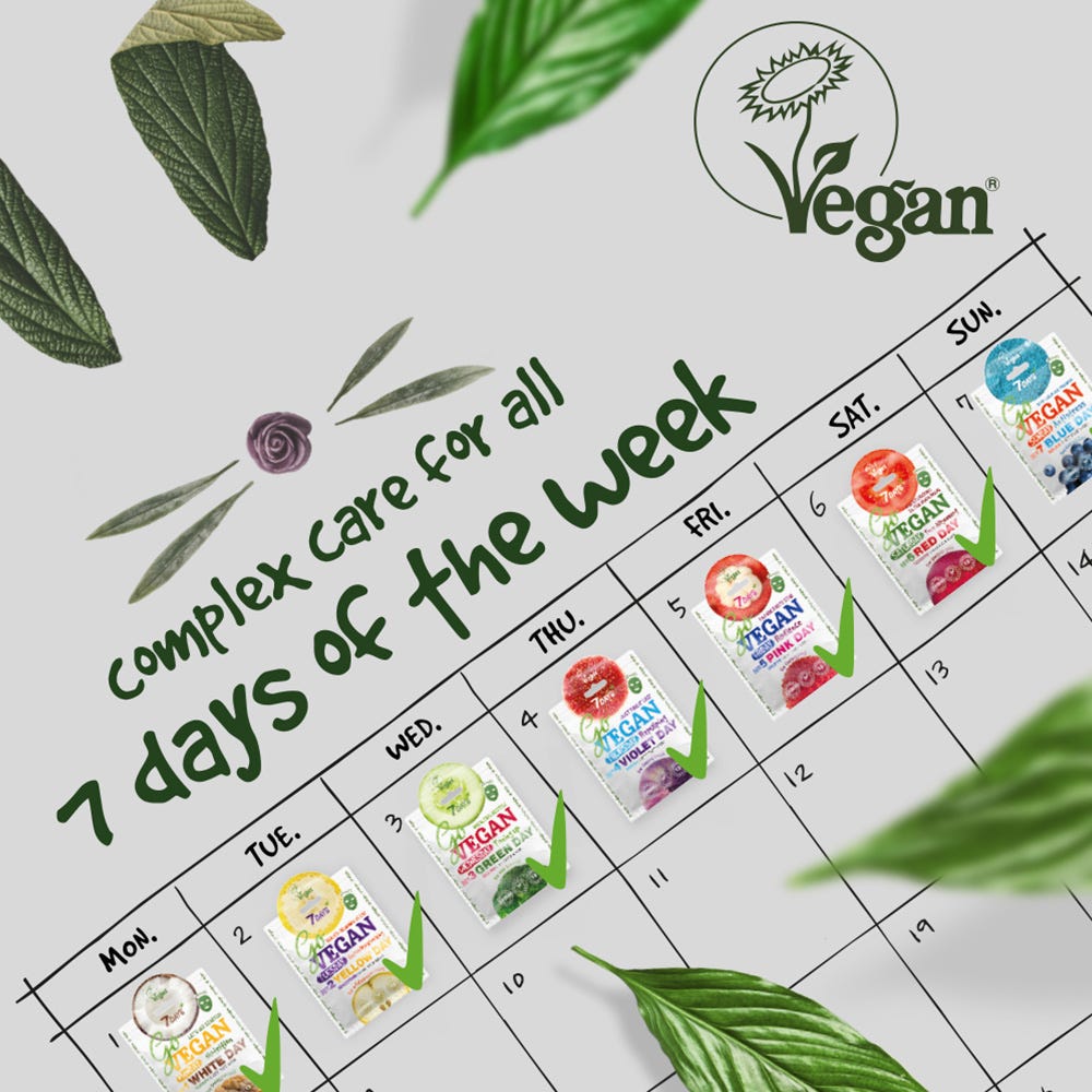 7Days Tomato Sheet Mask Samstag 25 ml