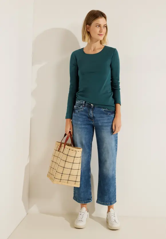 CECIL Basic Langarmshirt
