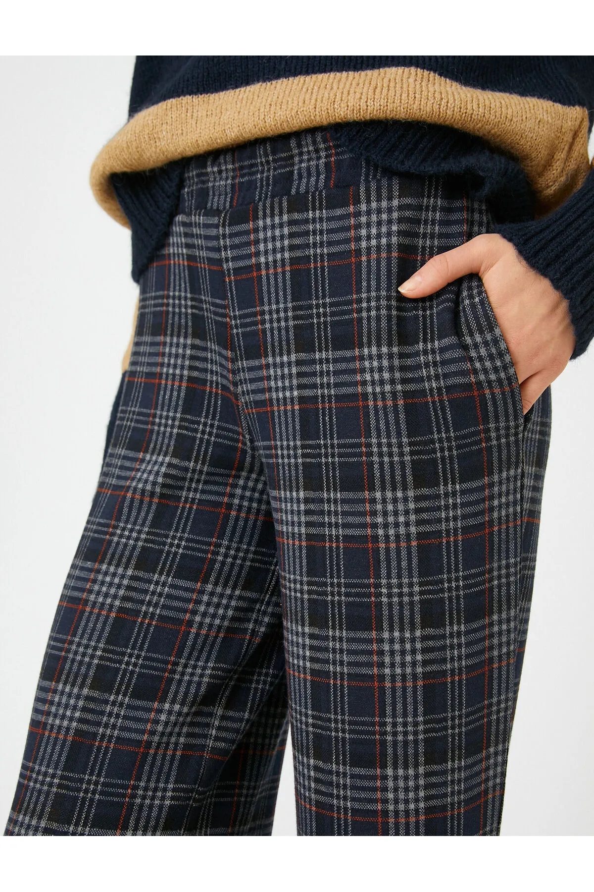 Koton  Hose mit weitem Bein und Schlitz