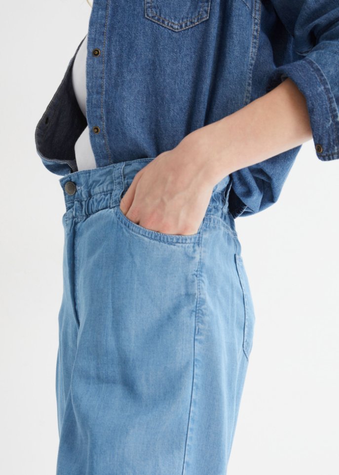 Jeans-Bermuda aus TENCEL™ Lyocell