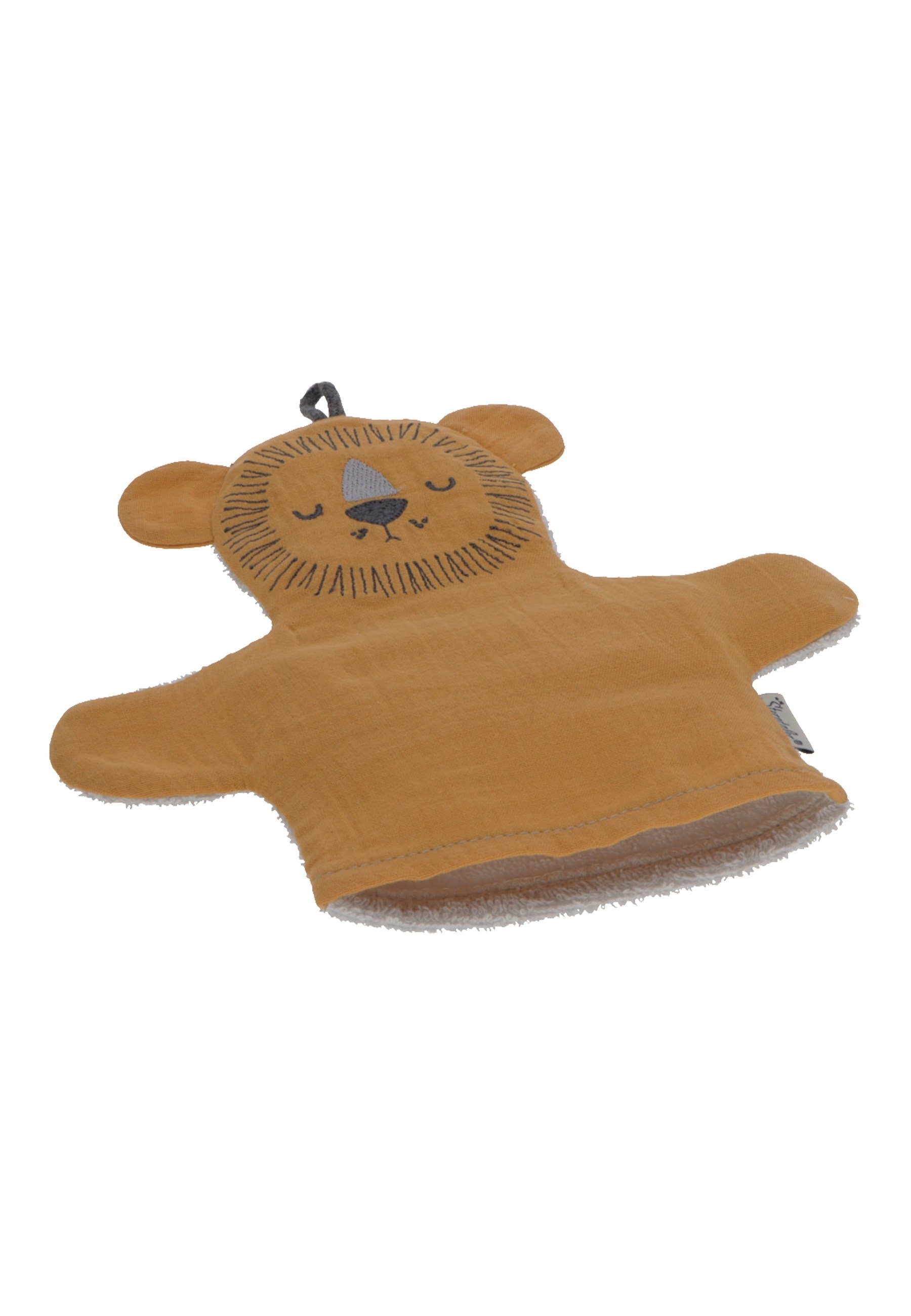 Sterntaler® Waschhandschuh Waschhandschuh Lio (Löwe Lio, 1-tlg)