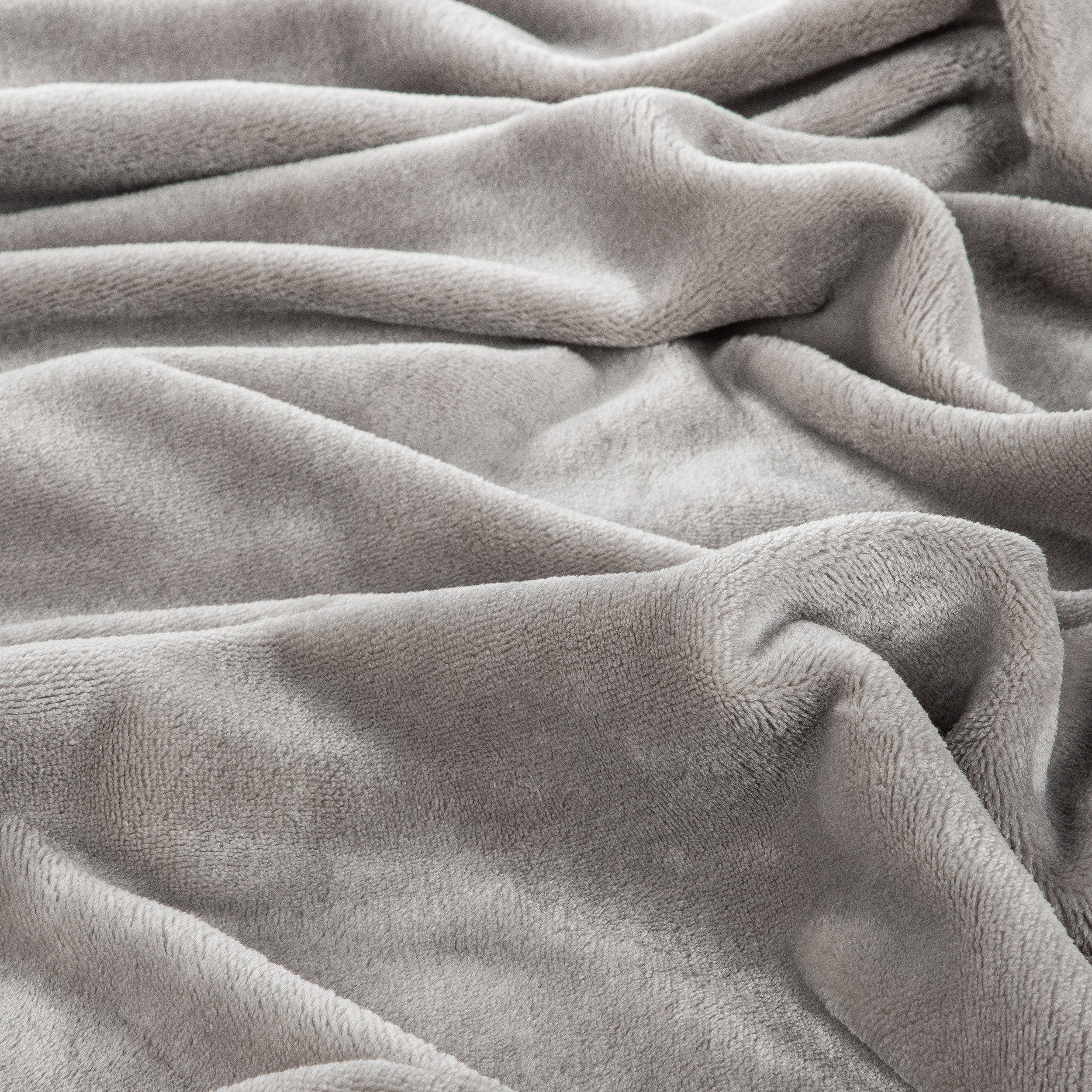Wohndecke Sofadecke Cashmere Touch Kuscheldecke Decke 150x200 180x220 I 4 Farben, Zestri, Couchdecke kuschelig & warm für Winter, Sofadecken