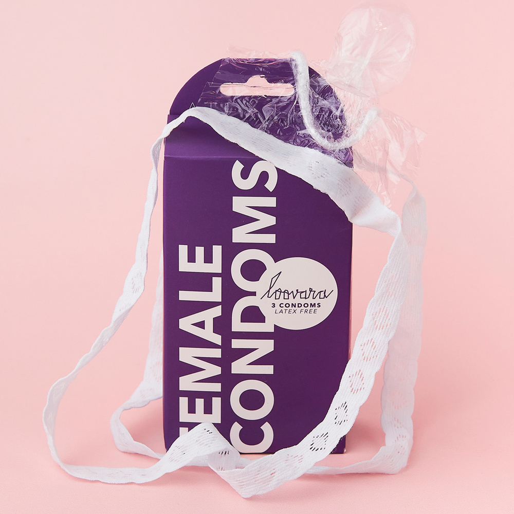 loovara Female condoms - Sans latex - Préservatif féminin Préservatif féminin sans latex