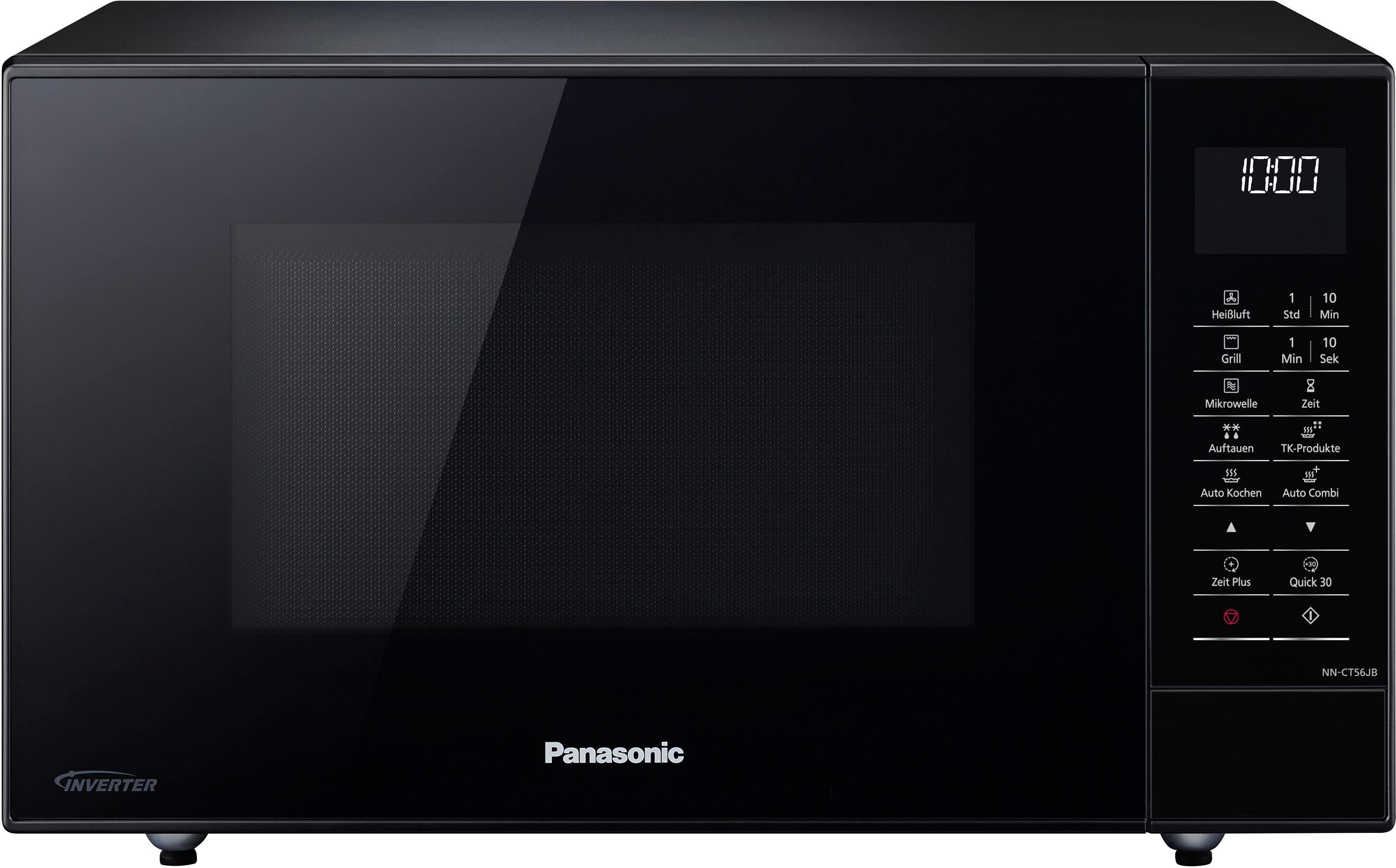 Panasonic Mikrowelle NN-CT56JBGPG, Grill und Heißluft, 27 l