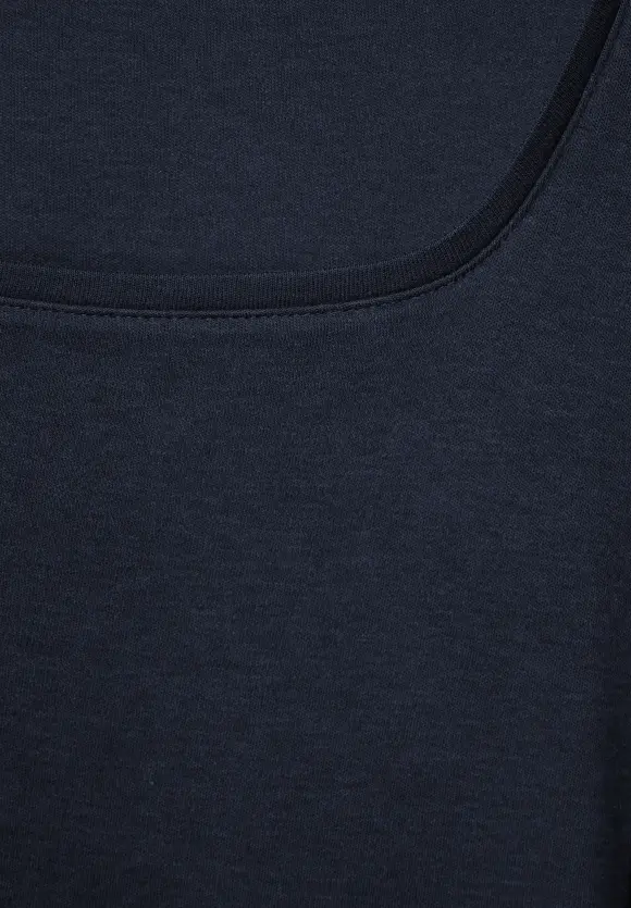 Street One Shirt mit Karrée Ausschnitt