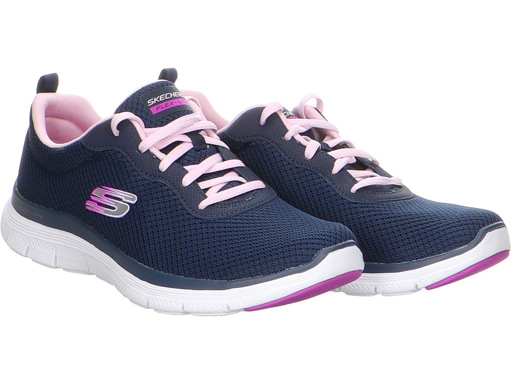 SKECHERS Freizeit Schnürer blau