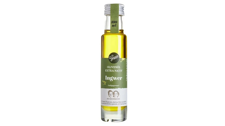 Gepp's Olivenöl Nativ Extra mit Ingwer 100 ml