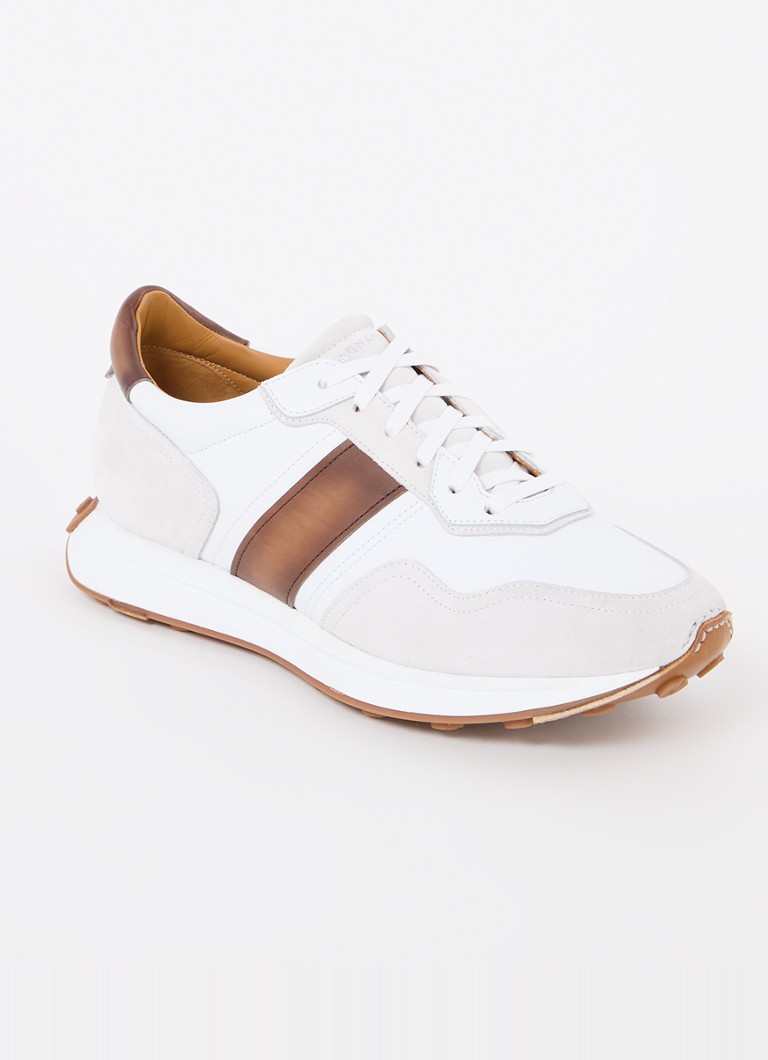 Zapatillas Magnanni Romero II din piele cu detalii frontale
