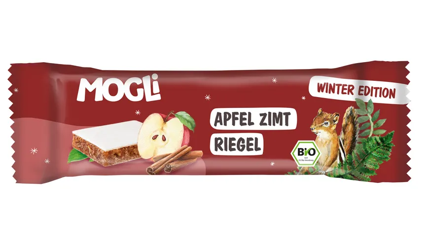 MOGLI Bio Apfel Zimt Riegel 10 g