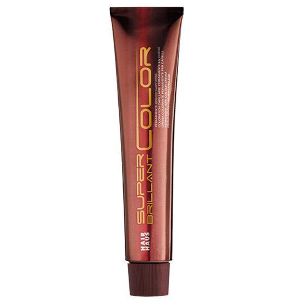 HAIR HAUS Super Brillant 66-45 km Dunkelblond Intensiv Kupfer Mahagoni 100 ml