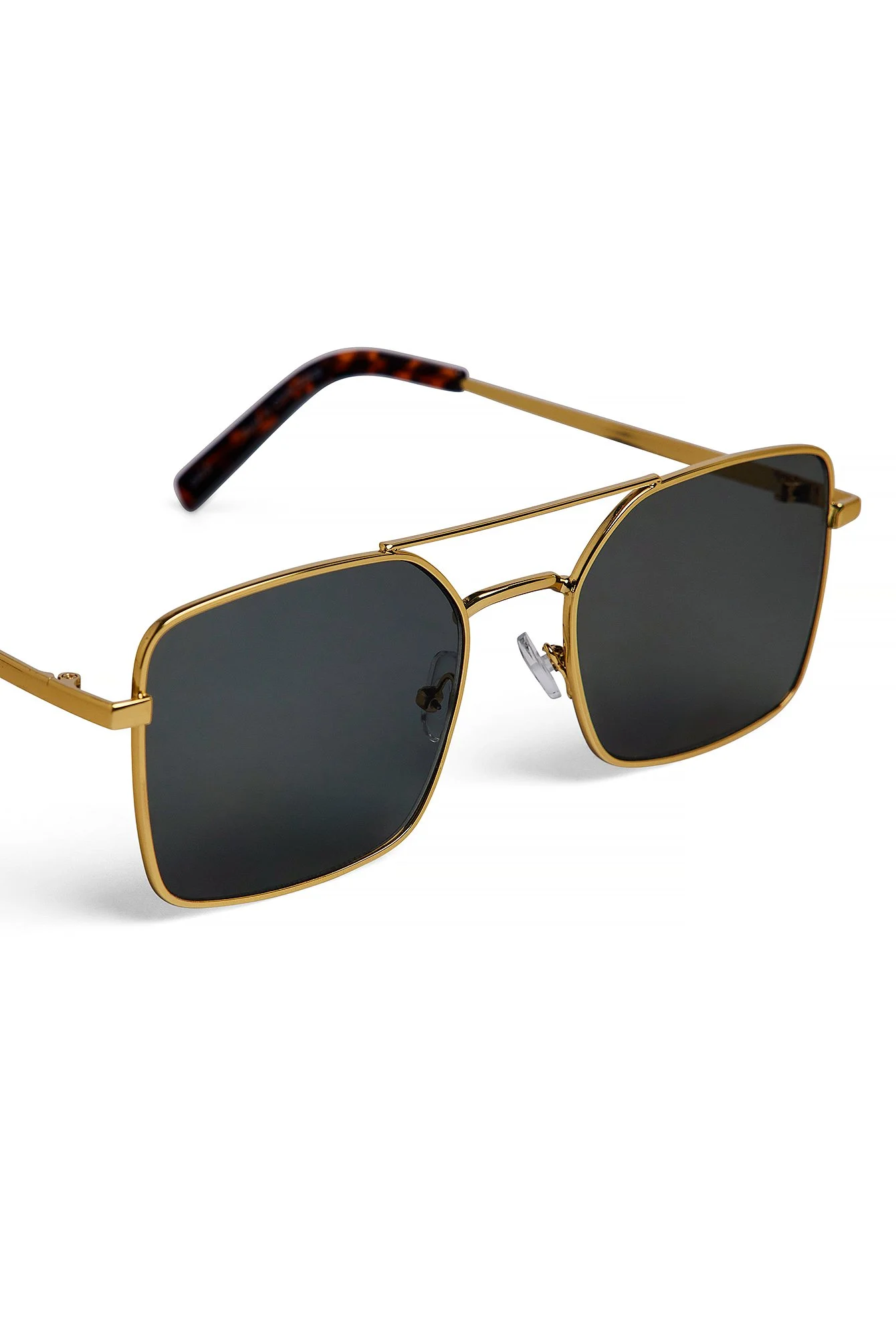 Recycelte Wide Wire Frame Sonnenbrille
