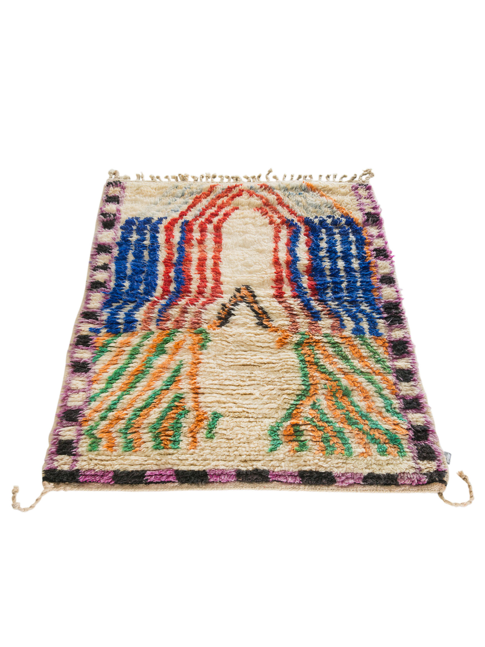 Azilal ca. 103 x 147 cm, Unikat / Einzelstück