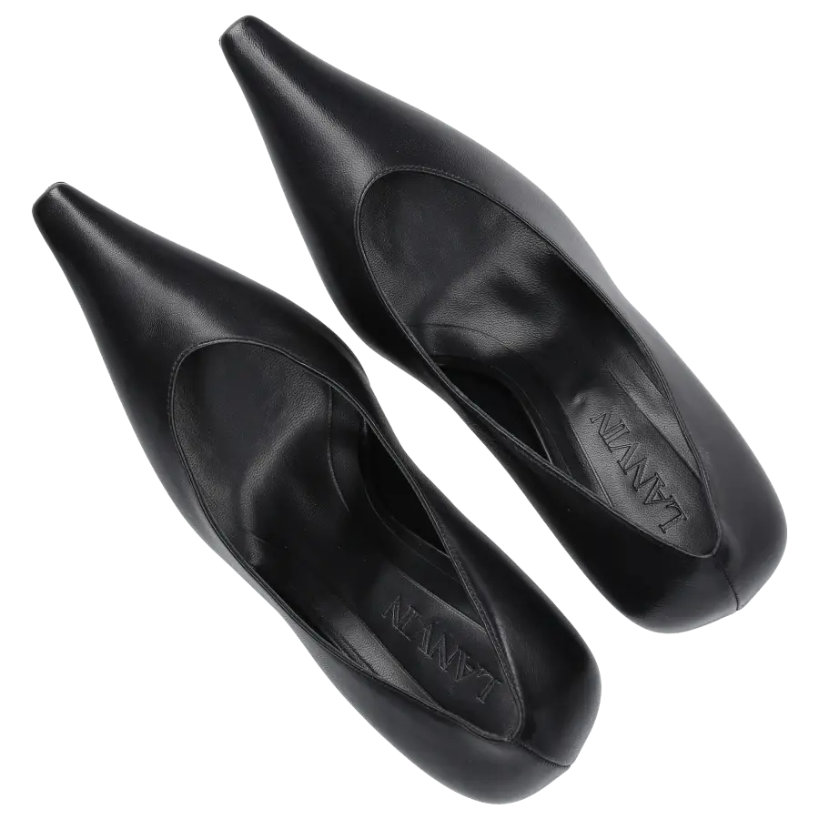 Lanvin - Pumps SWING 95 Kalbsleder - schwarz