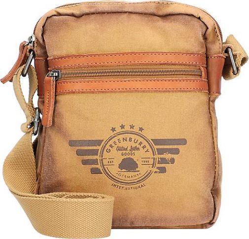 Greenburry Vintage Aviator Umhängetasche 20 cm