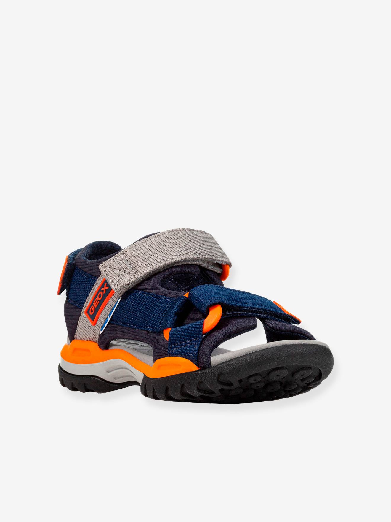 Sandales garçon Borealis A GEOX® marine orange