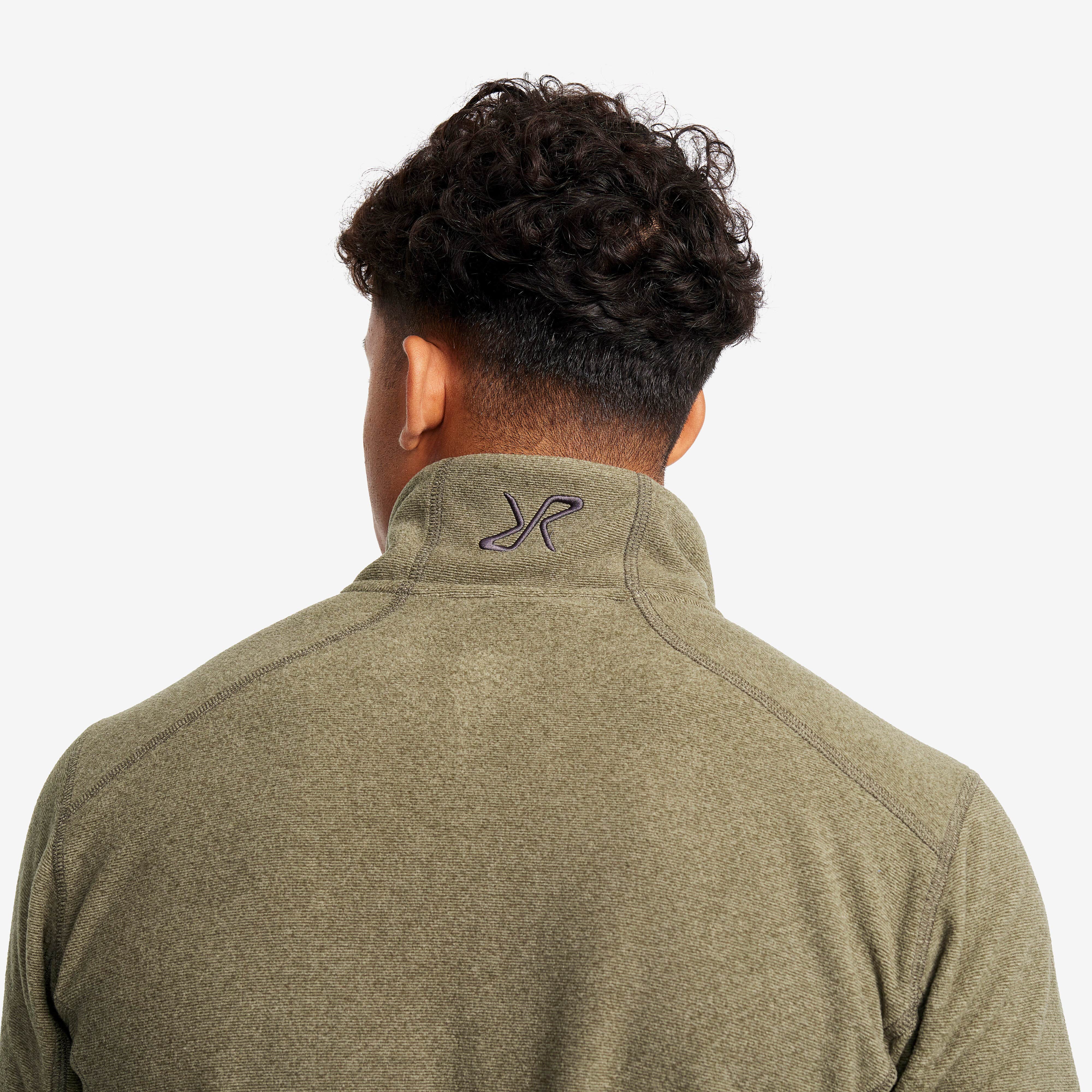 Essential Full-zip Fleece Homme Grape Leaf