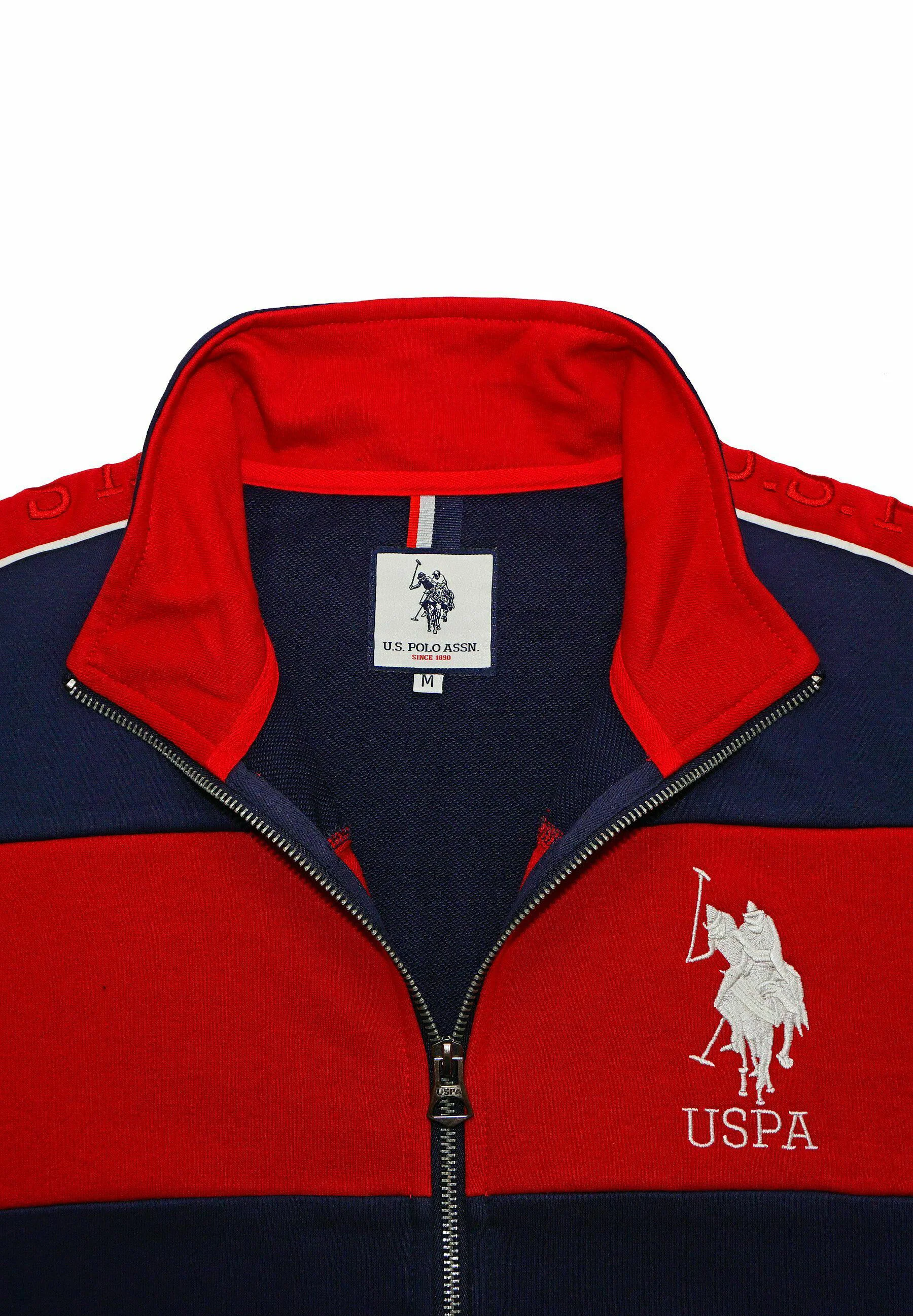 US Polo Assn. NELS - Sudadera con cremallera