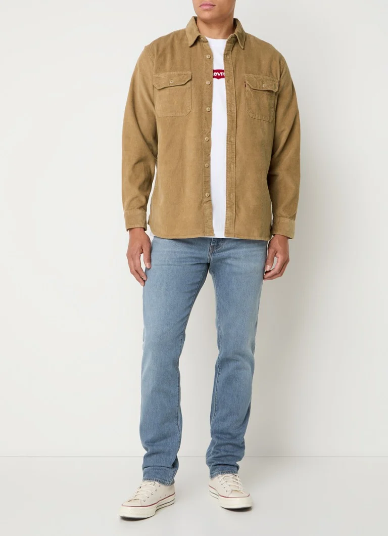 Sobretudo de veludo cotelê Levi's Jackson de corte regular