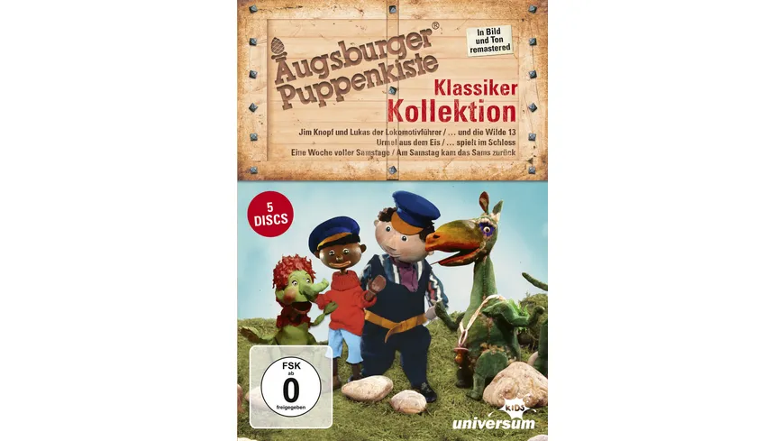 Augsburger Puppenkiste Klassiker Kollektion  [5 DVDs]