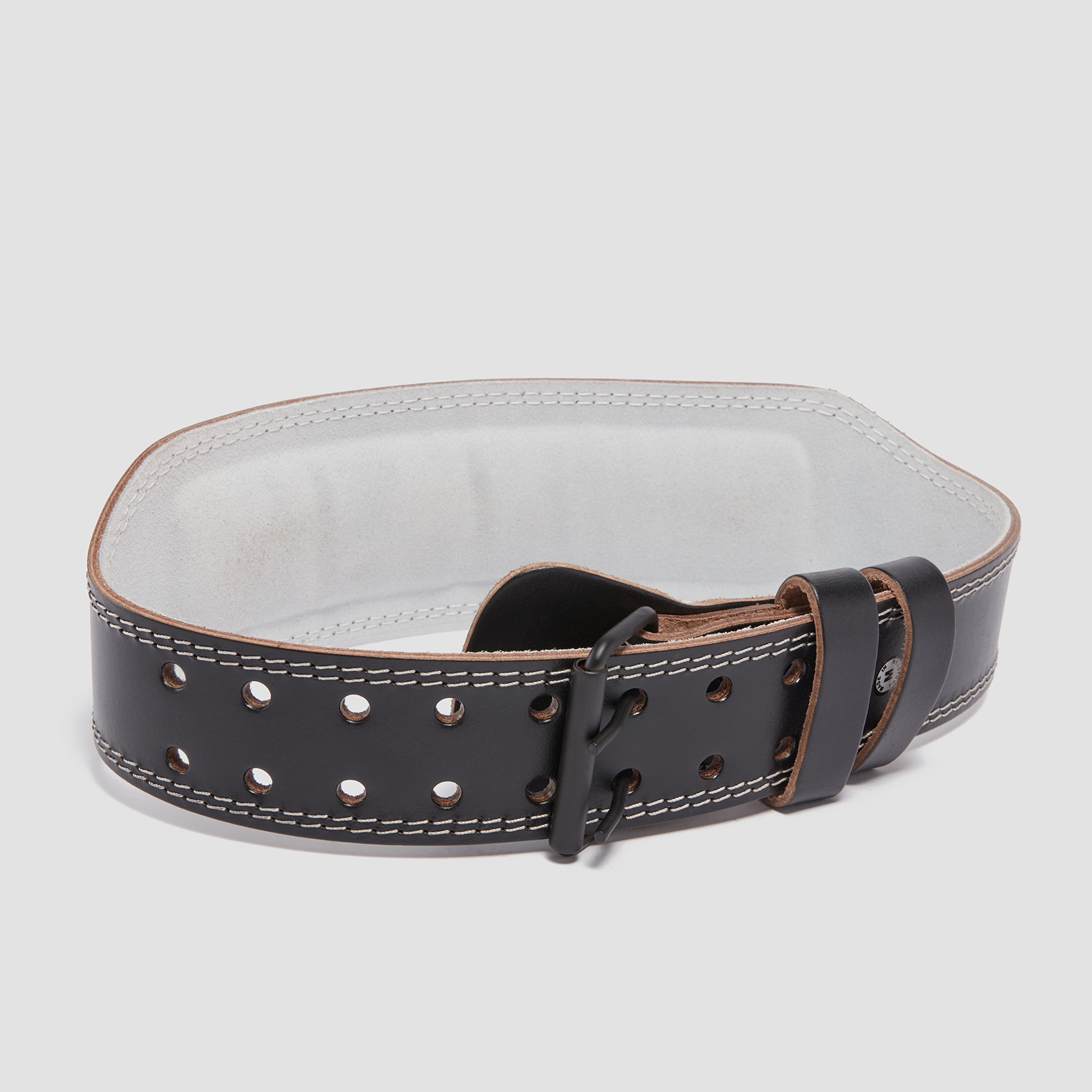 Leather Lifting Belt - Black - Large