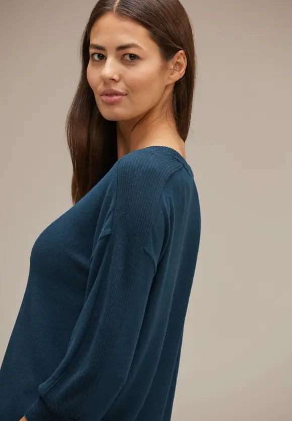 Street One Cosy Shirt mit 3/4 Arm
