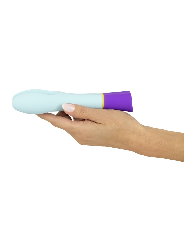 You2Toys Vibrator double vibrator in Türkis/Lila/Gelb günstig kaufen 18 cm