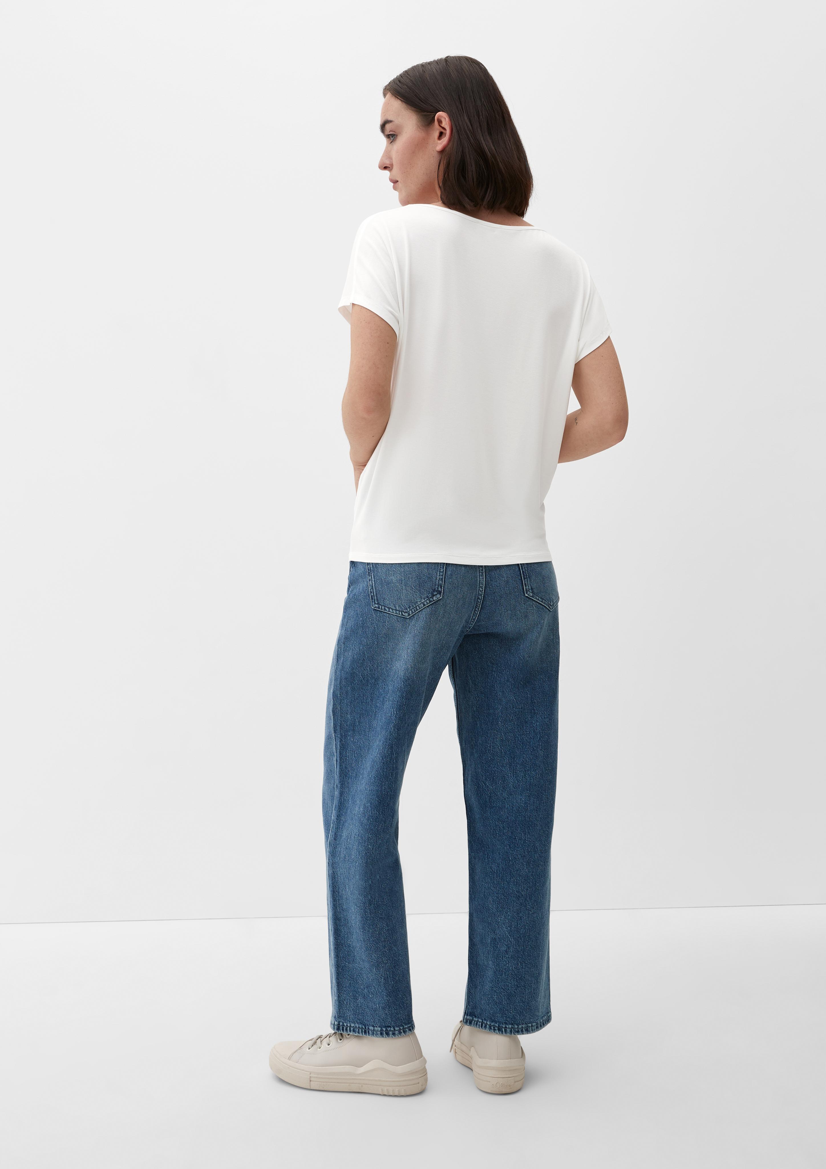 Shirt aus Viskosestretch  2130560-02D1
