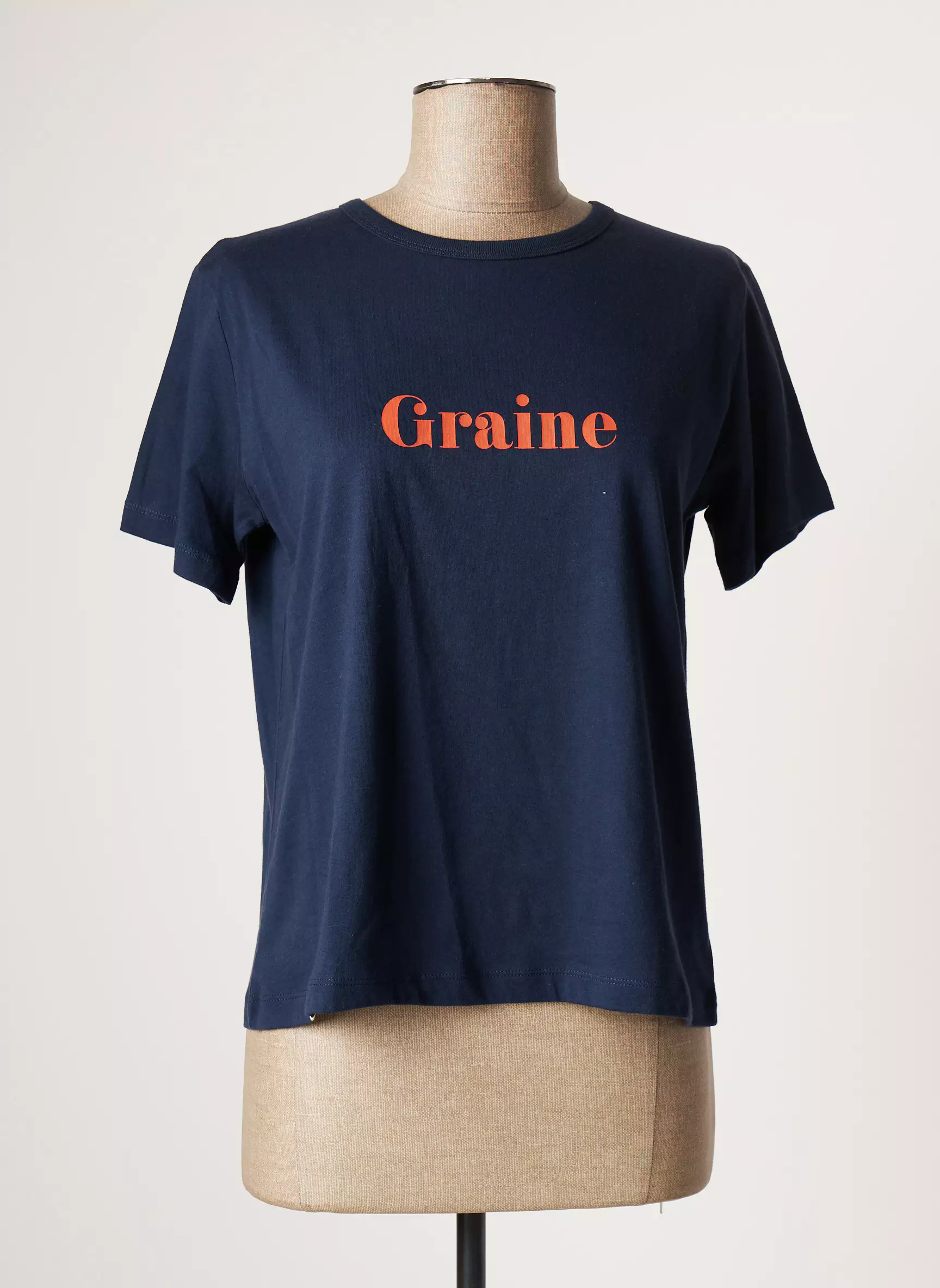 Graine Tshirts Femme couleur bleu