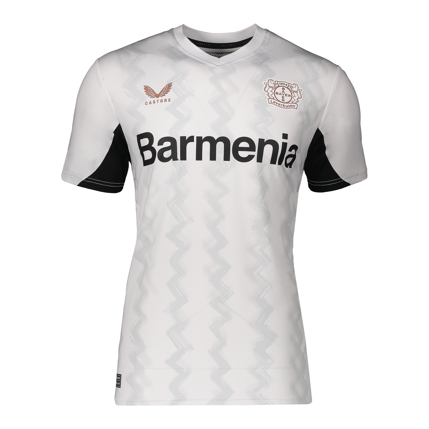 Castore Bayer 04 Leverkusen Auth. Trikot Away 2024/2025 Weiss F002