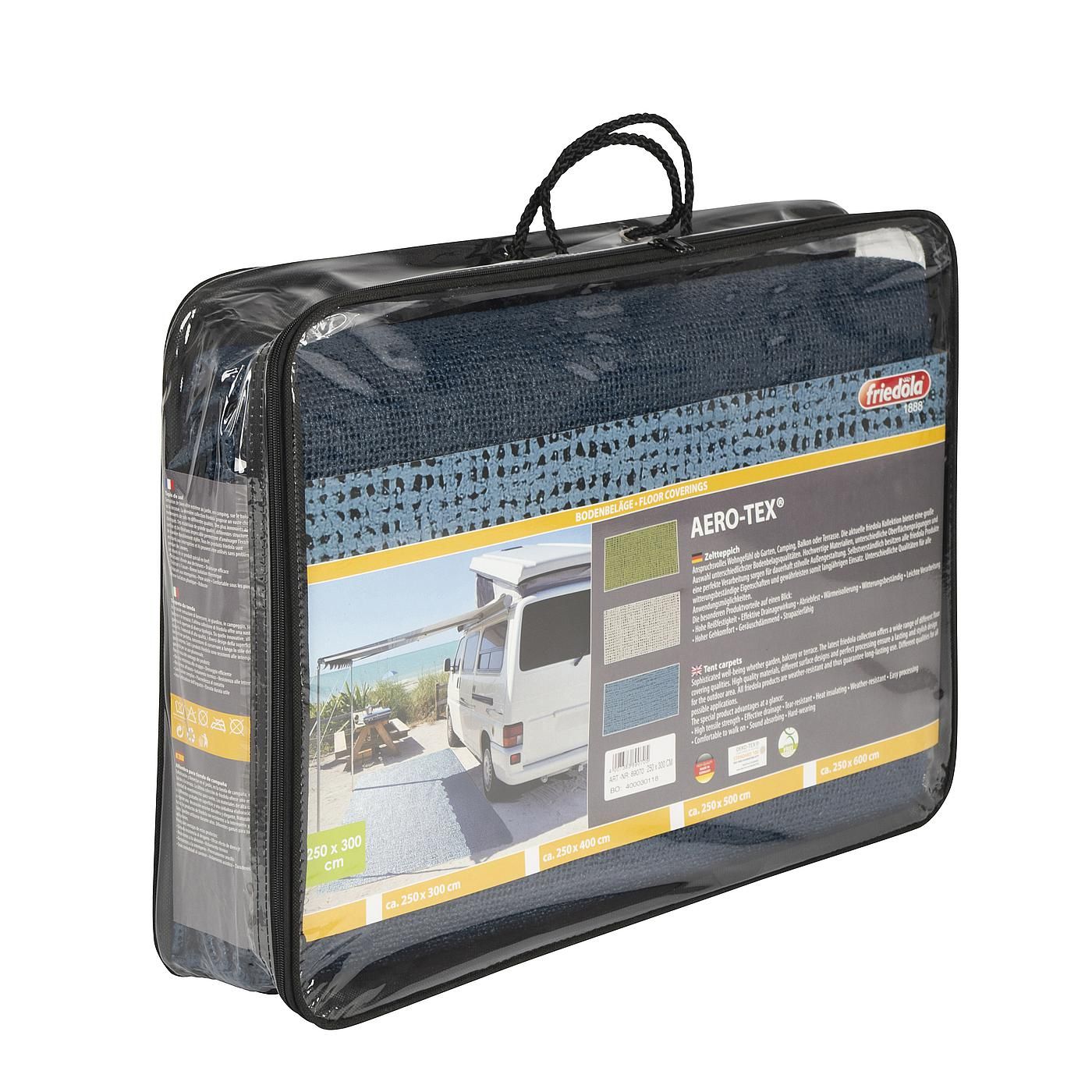 Bo-Camp Aerotex 400 x 250 cm blauer Zeltteppich