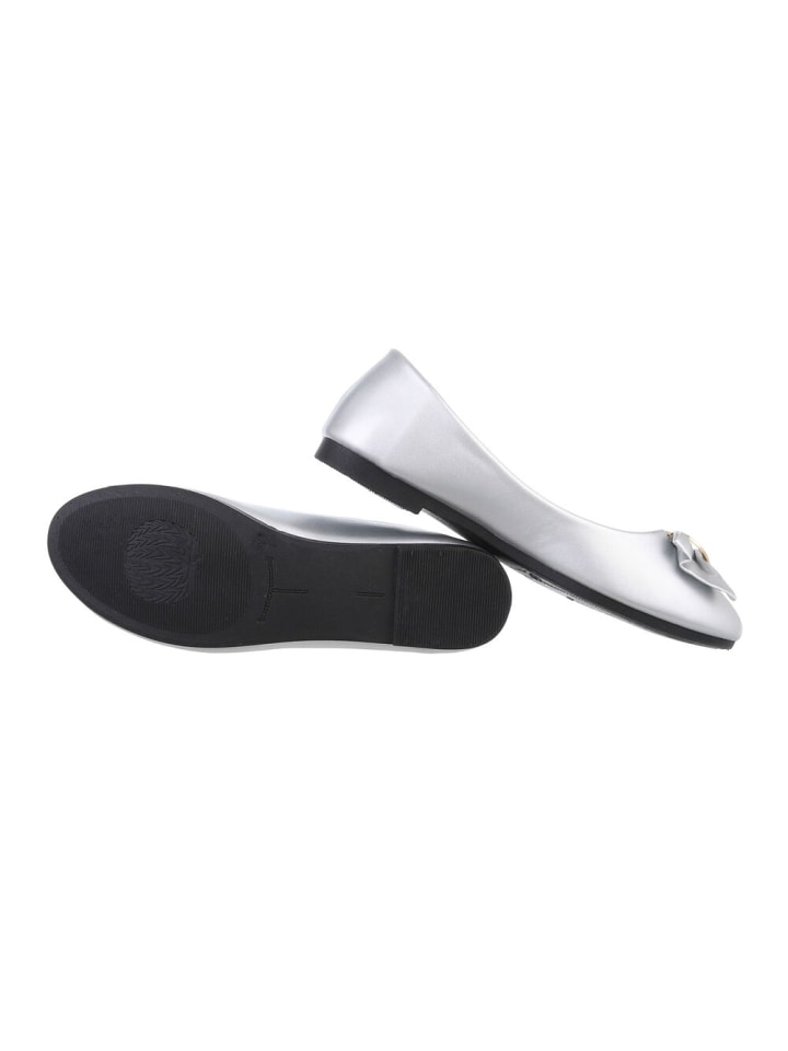Ital-Design Ballerina in Silber günstig kaufen