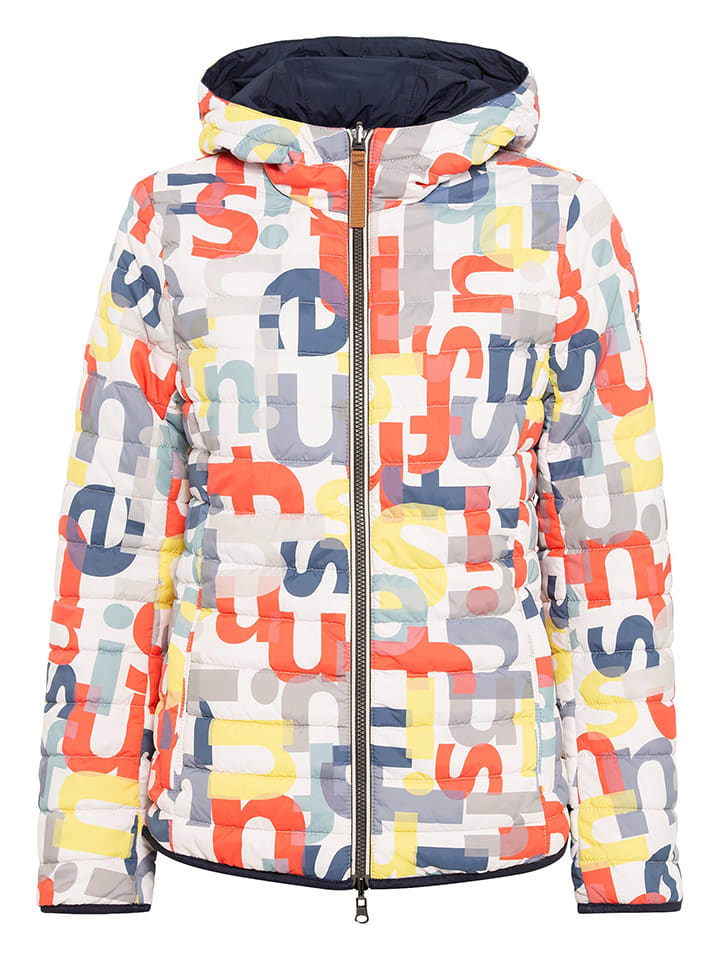 Camel Active Wendejacke in Dunkelblau/ Bunt günstig kaufen