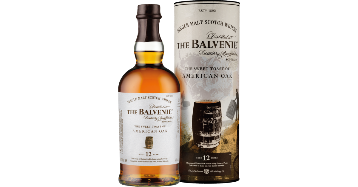 Balvenie 12 YO American Oak Single Malt Whisky