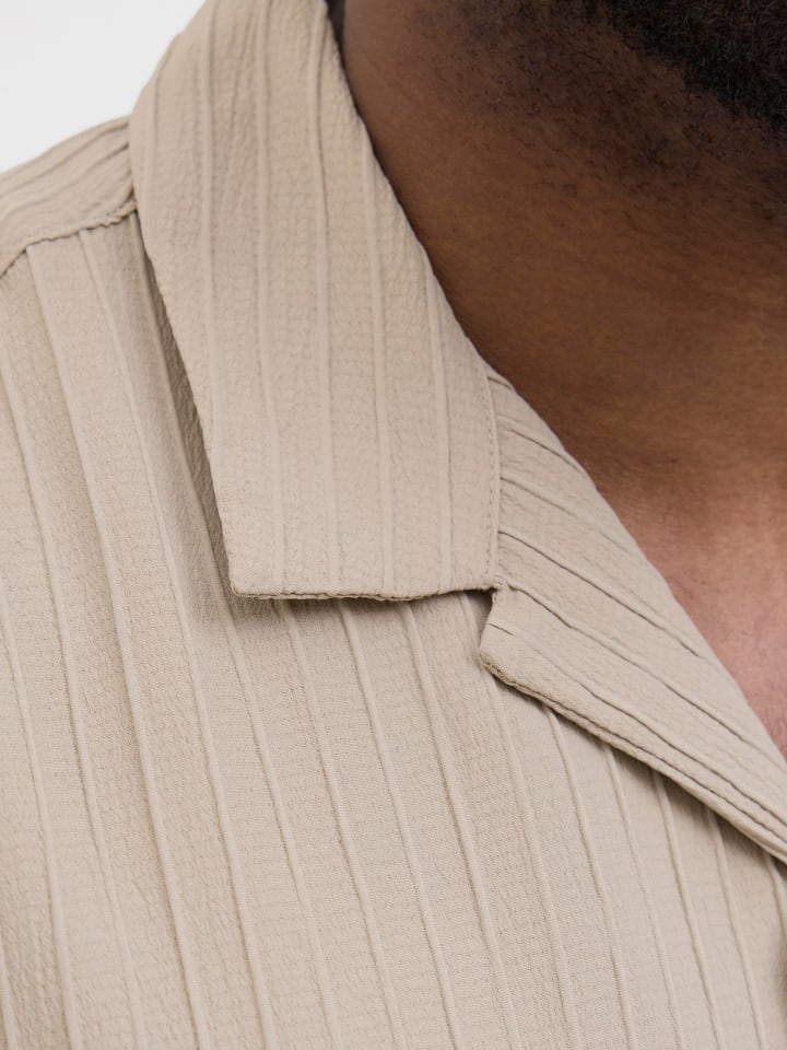 JACK & JONES PLUS Hemd in Oxford Tan günstig kaufen