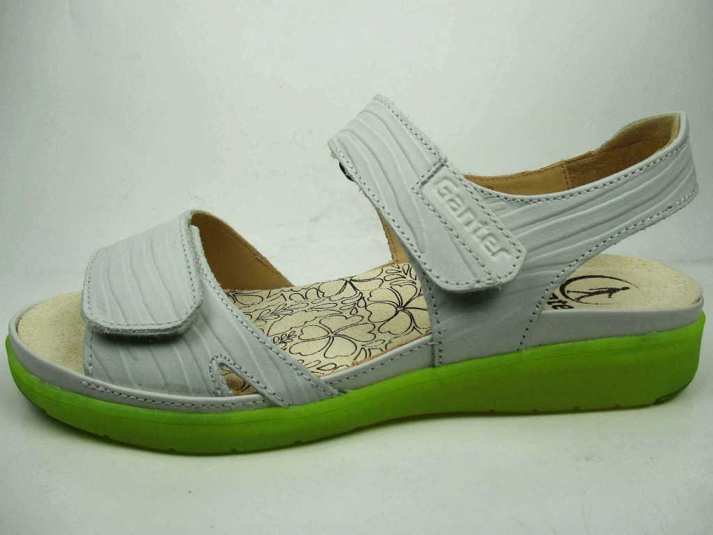 GANTER Komfort Sandalen weiss