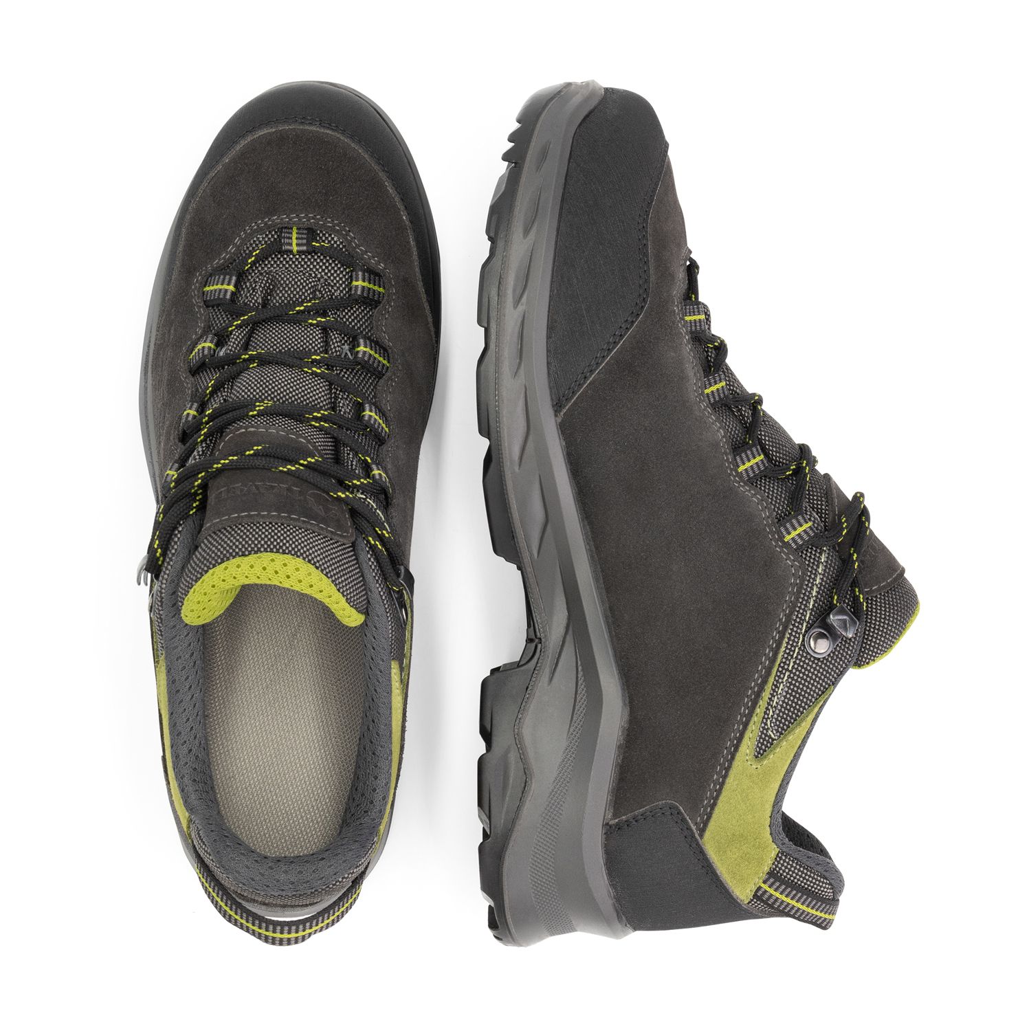 Travelin' Aborg Low dunkelgraue Herren Wanderschuhe