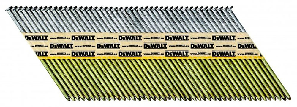 DeWalt Zubehör DNW31R90E Ringnägel Klar 33° 2,8x90 mm 2200 Stück