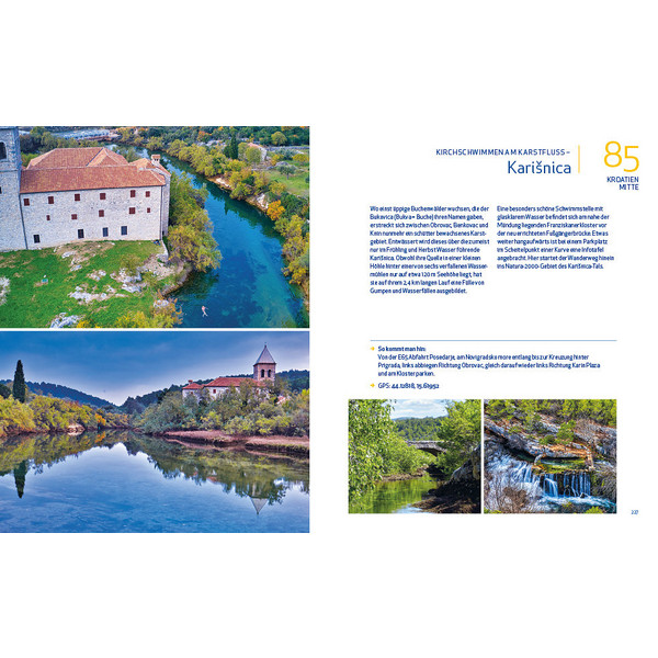 WILD SWIMMING KROATIEN UND SLOWENIEN - Reiseführer
