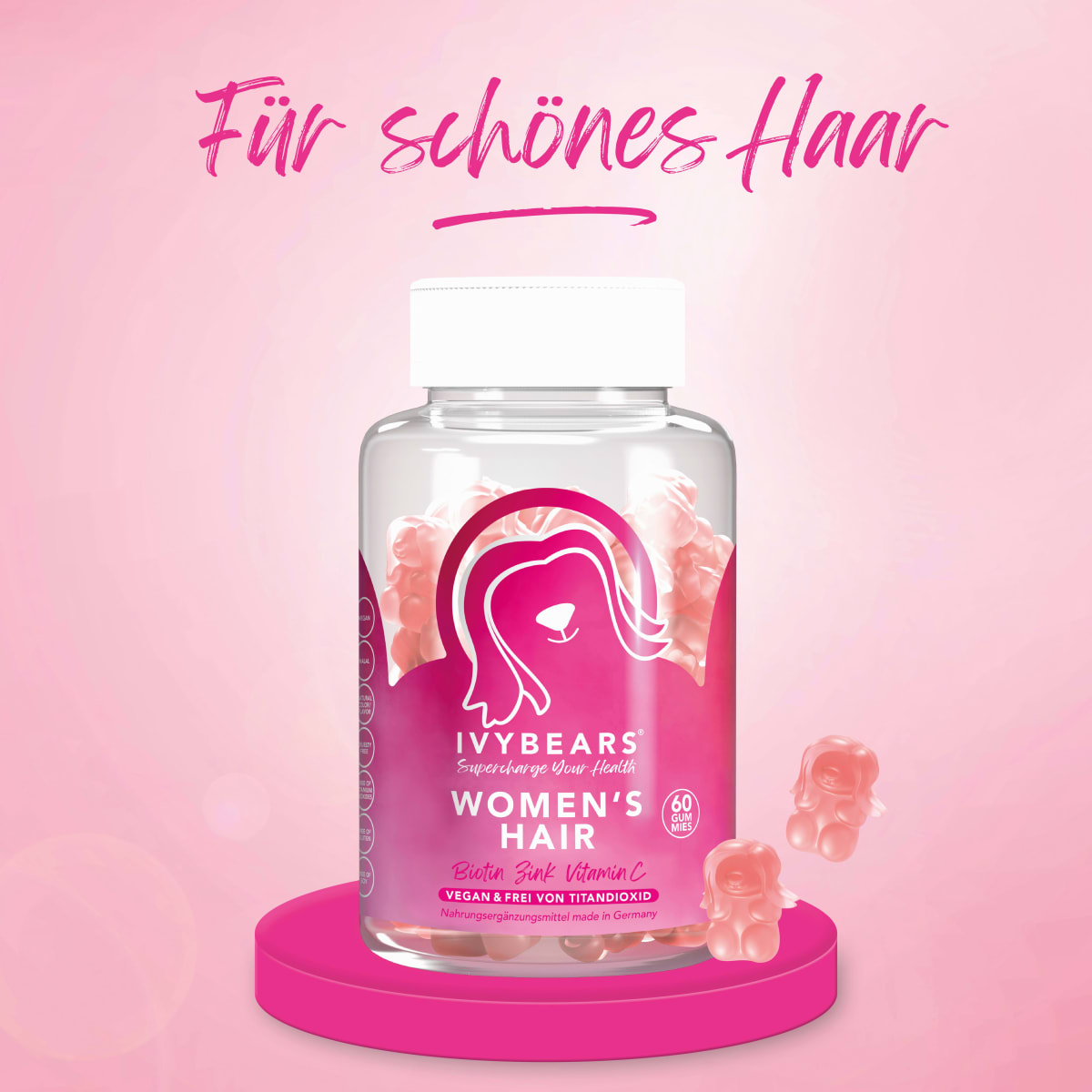 Haarvitamine für Frauen (60 Stück), 150 g